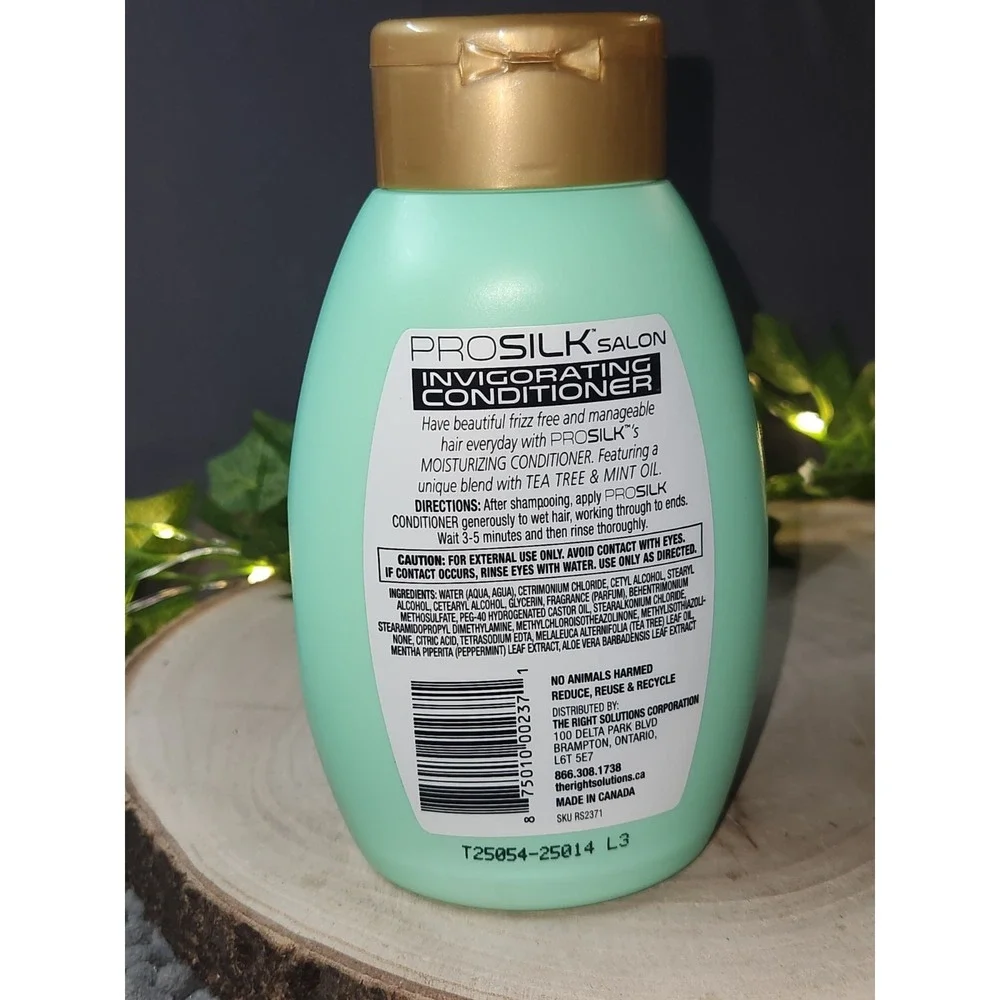ProSilk Salon Gentle Color Treated Hair Tea Tree/Mint Oil Conditioner/414ml